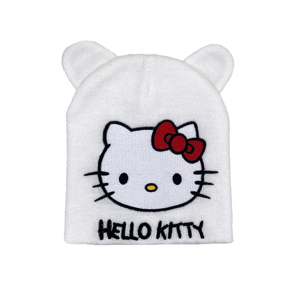 Pokémon Pikachu Embroidered Beanie — Cute Ears Knitted Hat 6
