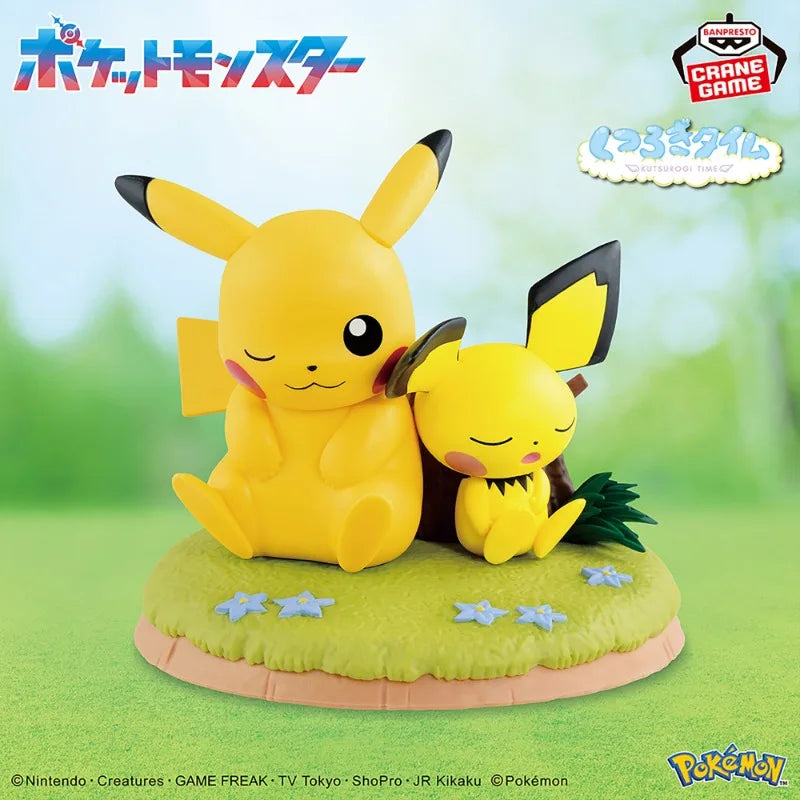 BANDAI Banpresto Pokémon Journeys Pikachu Figure – 11cm PVC Collectible Toy