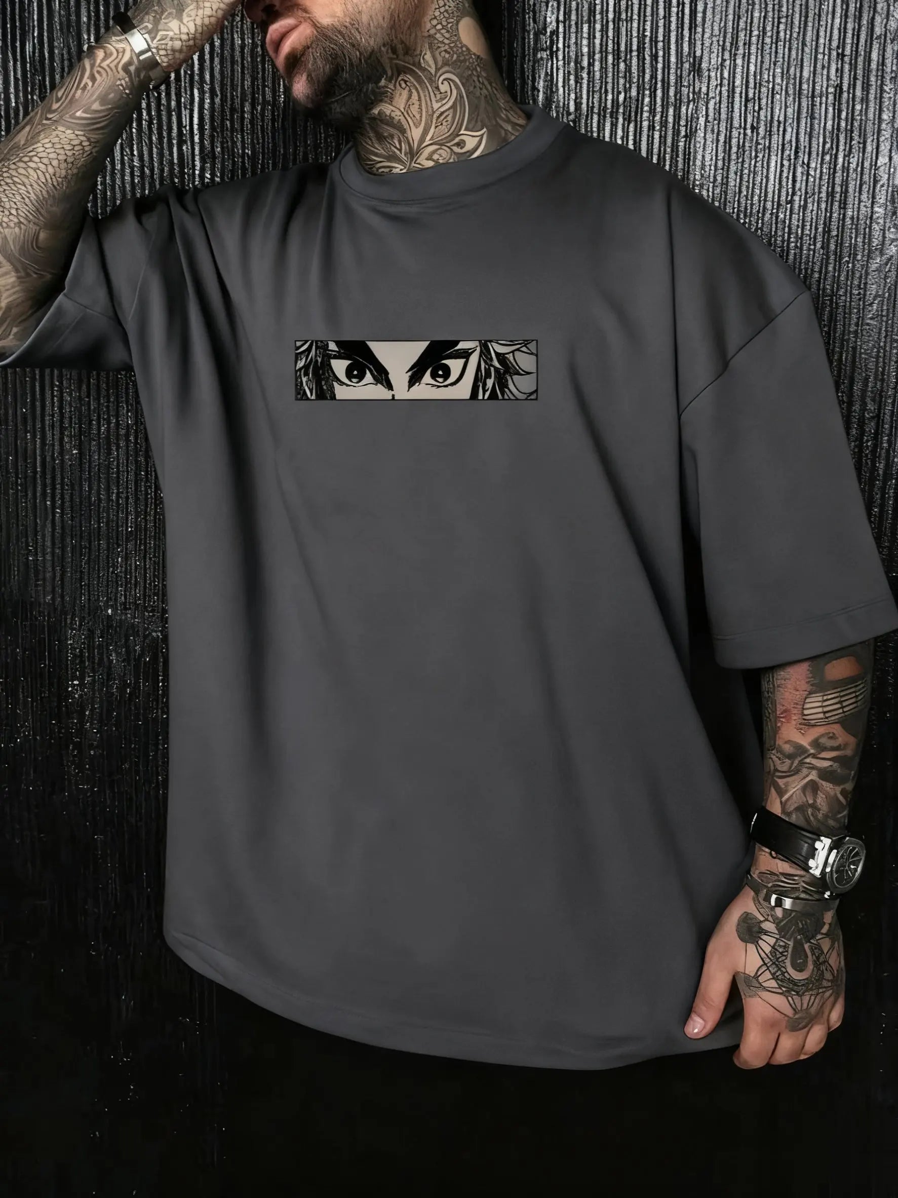 Streetwear Men's T Shirt Vintage Samurai Katana Flame Print Cotton Short Sleeve Tops Casual Summer Fashion Graphic Tees