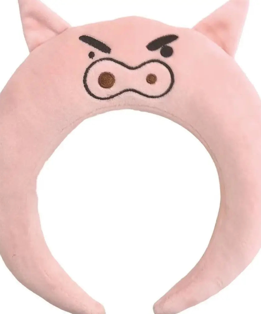 New Style Crayon Shinchans Headband Pajama Shinchan Nohara Shiro Kantamu Action Kamen Hair Decorations Hairpin Wholesale