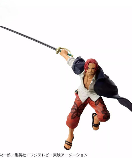 Original ONEPIECE Shanks シャンクス Anime Model Toys Action Figure Gifts Collectible Boys Ornaments
