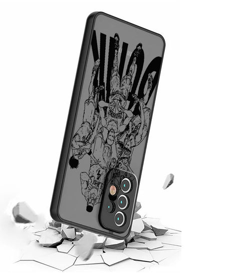 Slam Dunk Popular Anime Art Frosted Translucent For Samsung Galaxy S24 S23 S22 S21 S20 FE S10 S9 S8 Plus Ultra Pro 5G Matte