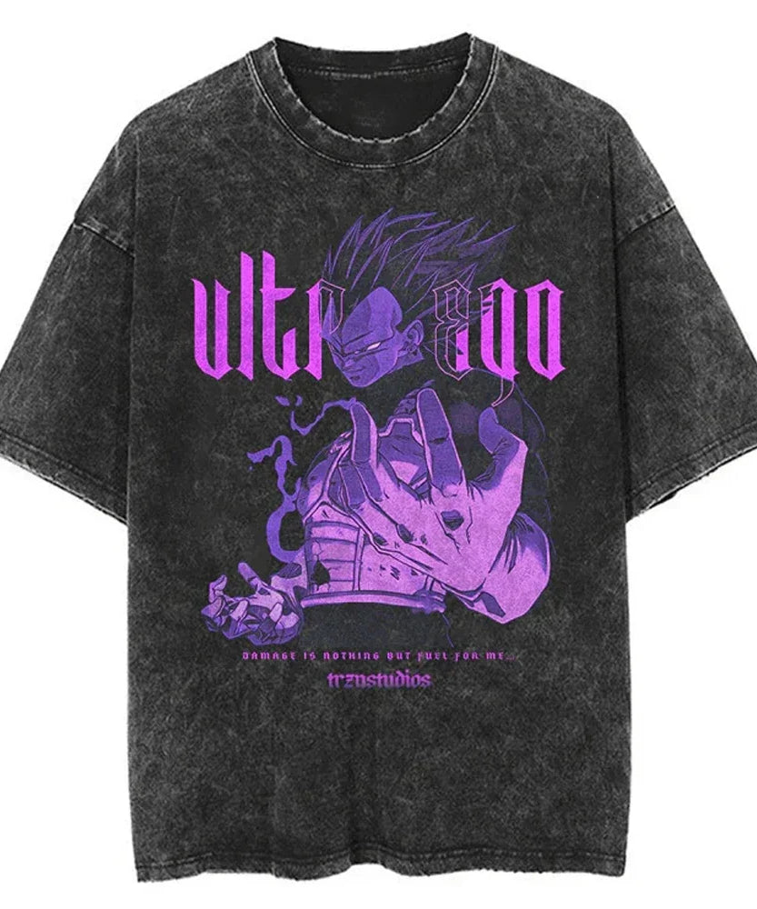 Dragon Ball Oversized Vintage T-Shirt – Streetwear Cotton Tee
