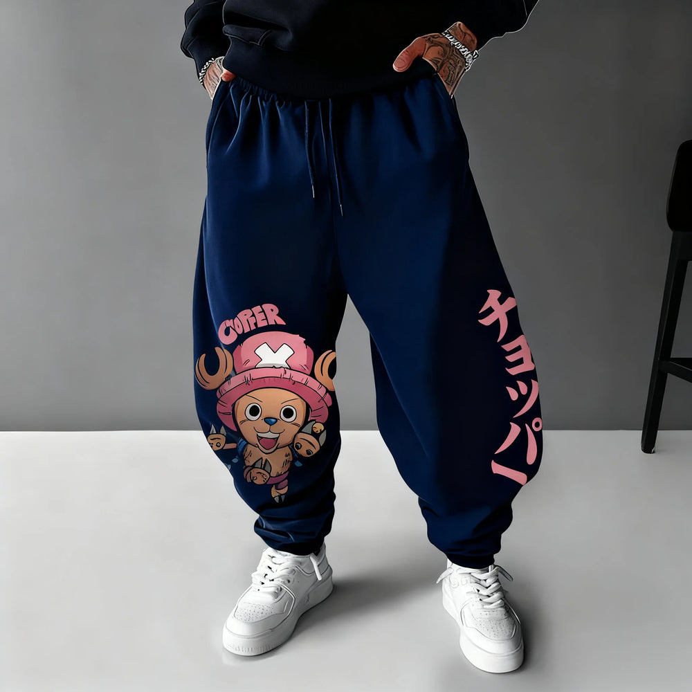 One Piece Tony Tony Chopper Joggers — Anime Print Sweatpants 6