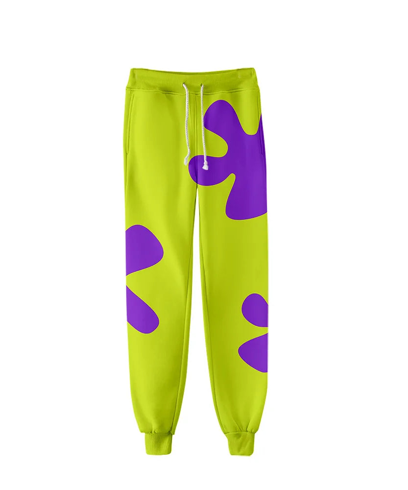 Anime Patrick Star 3D Joggers Pants Men/Women Casual Trousers Harajuku Hip Hop Sweatpants Pantalon Homme Streetwear