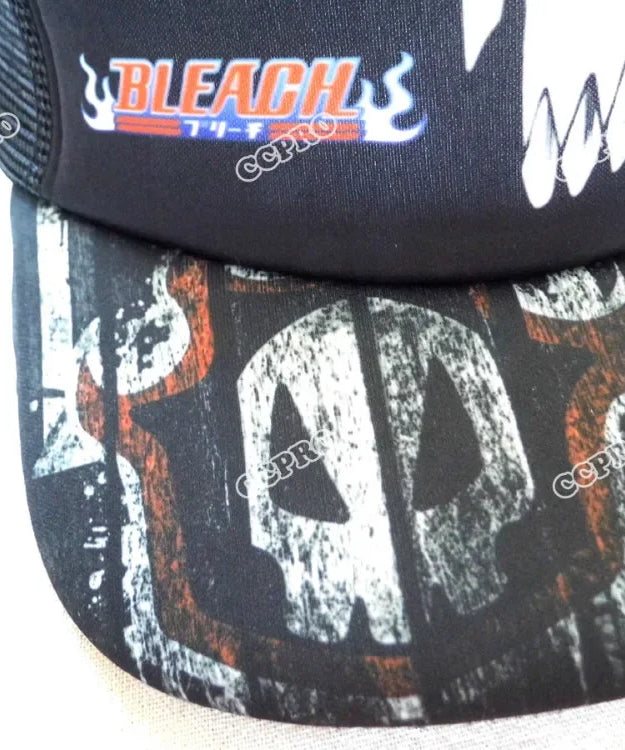 Kurosaki Ichigo Bleach Anime Cap – Adjustable Summer Mesh Hat