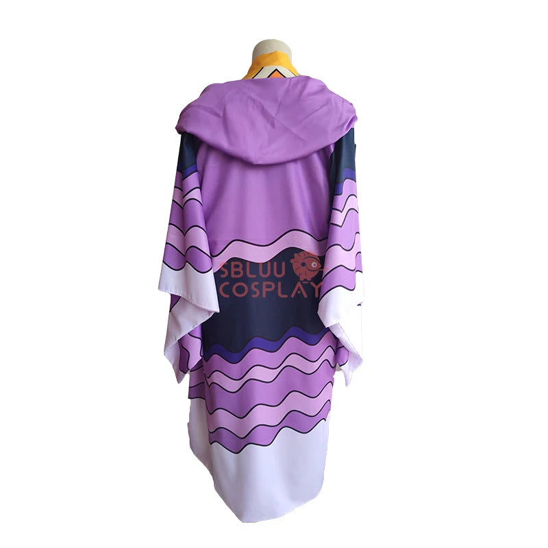 One Piece Wano Country Jinbe Cosplay Costume – Anime Kimono Outfit 4