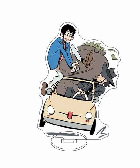 Lupin III Rupan Sansei Acrylic Stand Model Plate Decoration Originality Desk Figure Display Fan Gift Prime New Products Classic