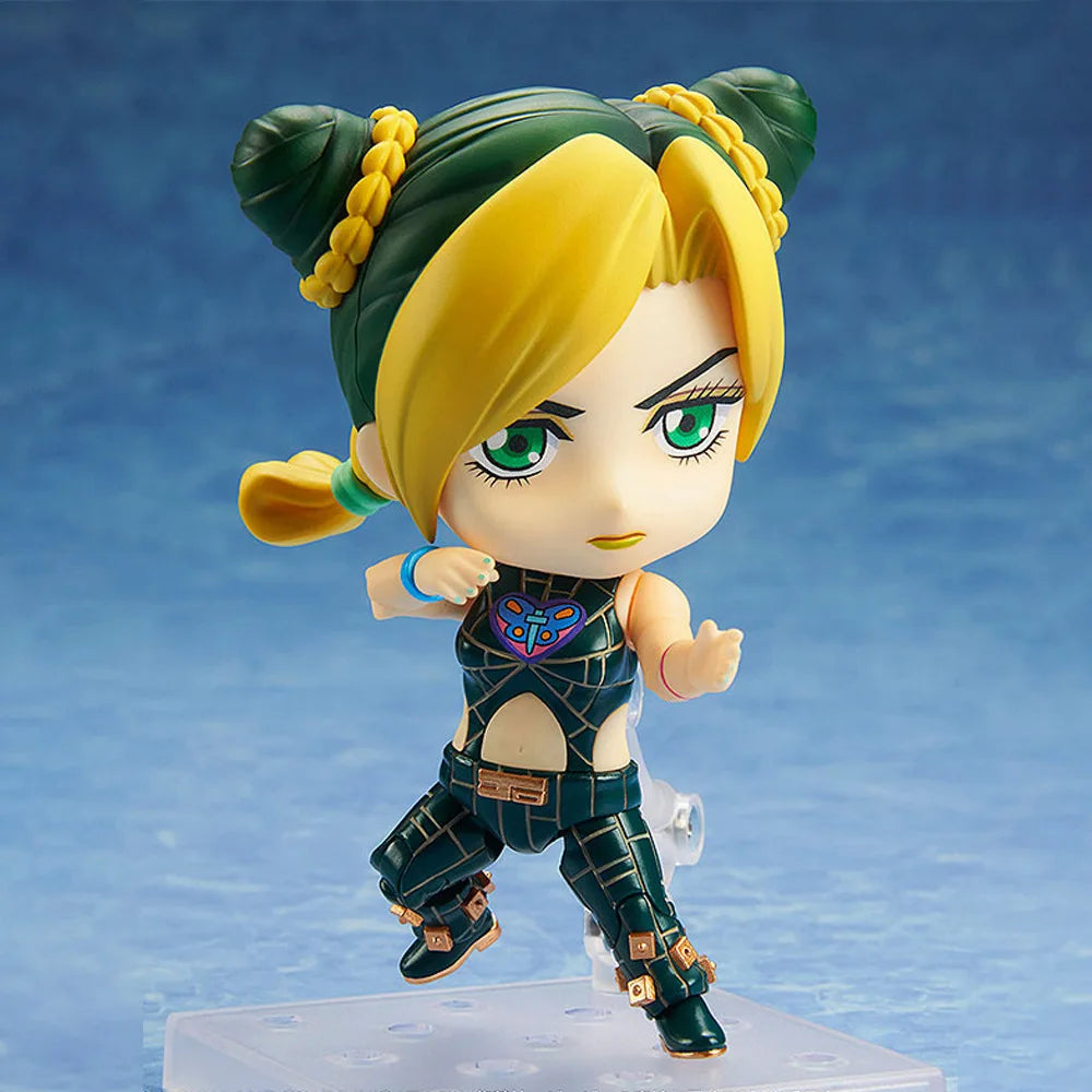 10cm JoJo's Bizarre Adventure JoJos Kujo Jolyne  Anime Figurine Action Figure Toys Doll Christmas Gift With Box