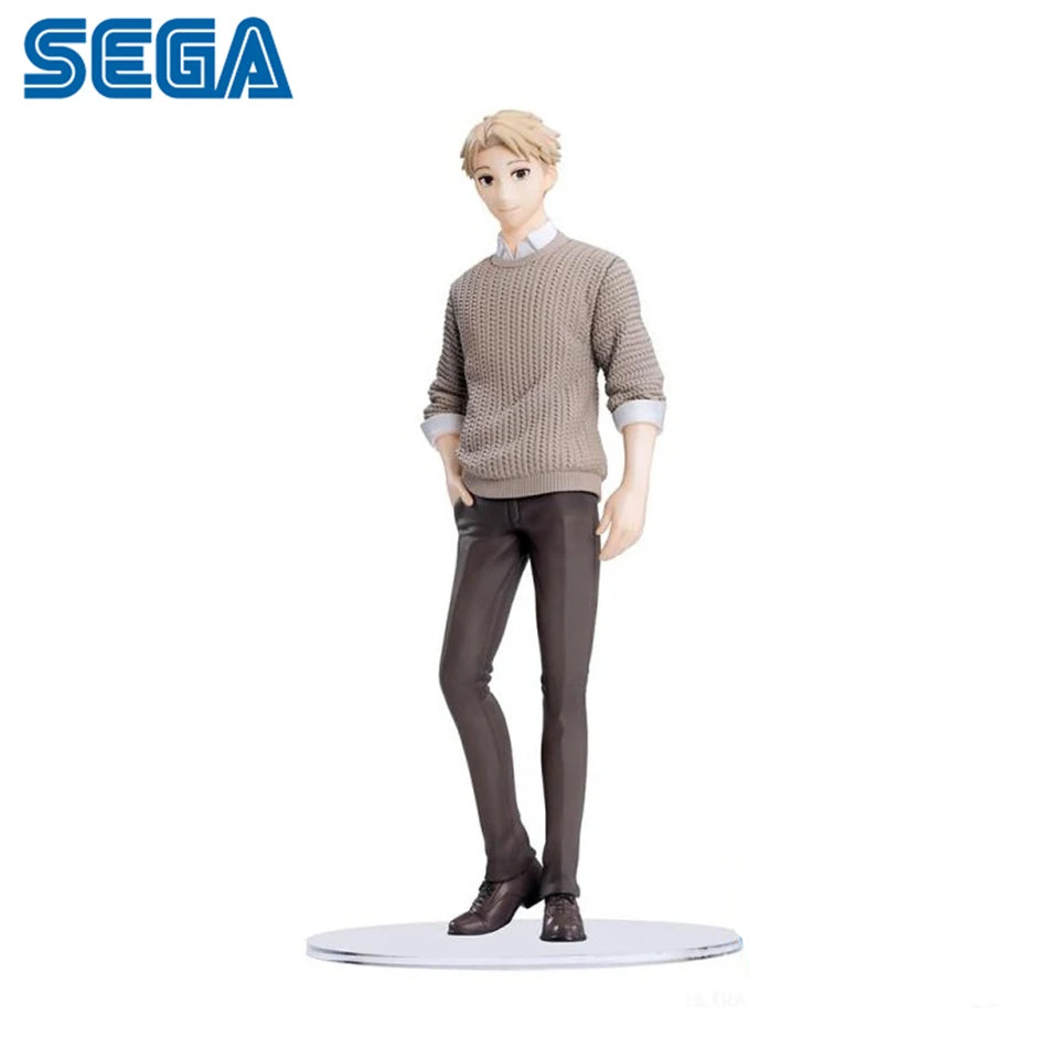 Original SEGA Loid Forger Spy Family 19cm PVC Action Figure Toy