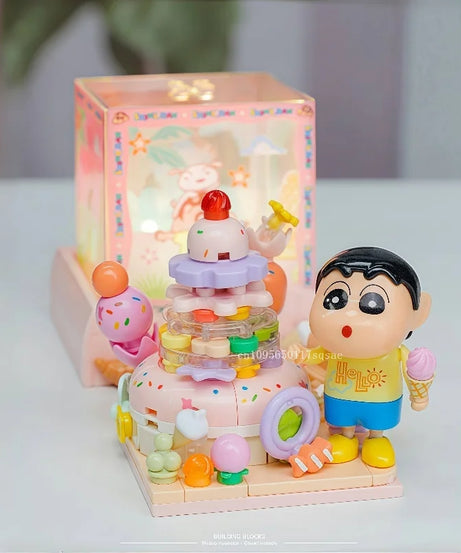 Crayon Shin Chan Building Blocks Night Lamp