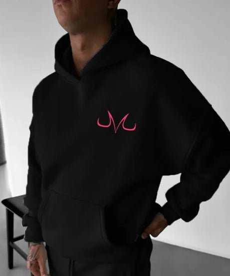 Unisex Oversized Hoodie Anime Dragon Ball Majin Men's Clothing Autumn Loose Casual Women Long Sleeve Sweatshirt Sportswear