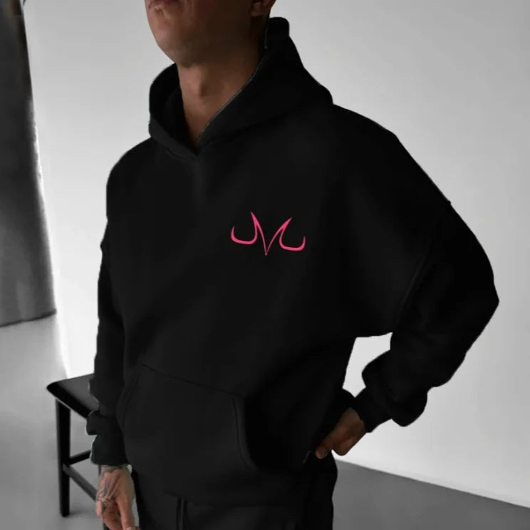 Unisex Oversized Hoodie Anime Dragon Ball Majin Men's Clothing Autumn Loose Casual Women Long Sleeve Sweatshirt Sportswear