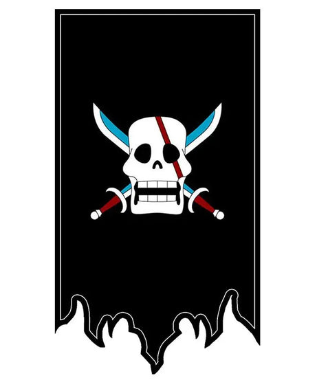 ONE PIECE New Legion Flag Pirate Flag Cartoon Anime Peripheral COSPLAY Decorative Flag Holiday Gift