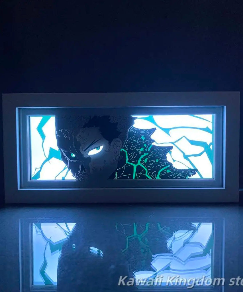 Kaiju No. 8 3D Paper Carving Night Light – Anime Decorative Lamp & Gift