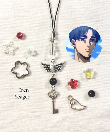 Attack on Titan Special - Eren&Mikasa Couple Mobile Pendant