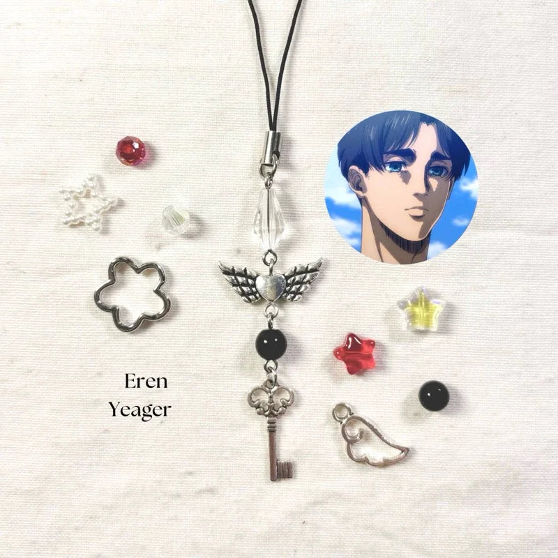 Attack on Titan Special - Eren&Mikasa Couple Mobile Pendant