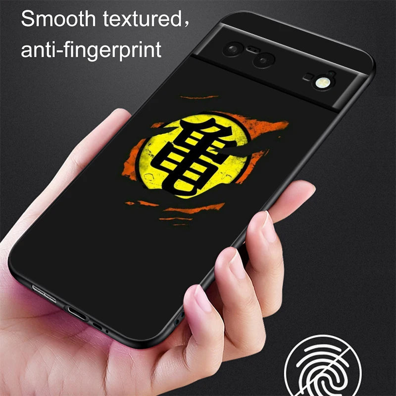 Dragon Ball Z Shockproof Silicone Case – Google Pixel 4 to 9 Series