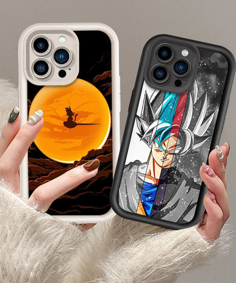 Dragon Ball Goku Soft Case for iPhone 15/14/13/12/11/XS/XR/X