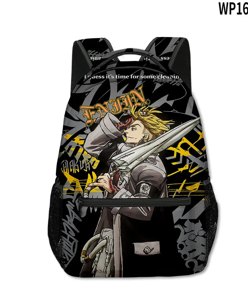 Trendy Popular Novelty Gachiakuta student Bookbag Notebook Backpacks 3D Print Oxford Waterproof Boys/Girls Travel Backpacks