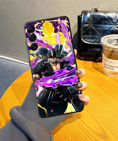 Phone Cover Case for Samsung Galaxy A03 Note 20 Ultra 9 10 A04 A05 A50 A70 A06 A30 A40 A01 A02 A07 A10 A20 Ones Pieces Zoro
