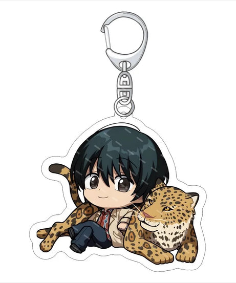Anime Sakamoto Days NEW Acrylic Acrylic Fun Keychain Animation Related Product Girl Gift Key Chain Bag Charm Q version Pendant