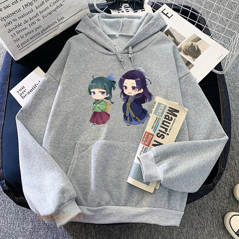 The Apothecary Diaries Maomao & Jinshi Graphic Hoodie Harajuku Streetwear 6