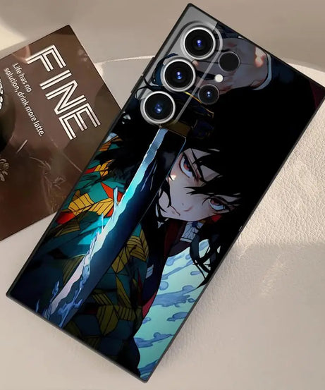 Demons Anime Slayer Case for Samsung Galaxy S25+ S9 S24+ S21 S22 S25 Ultra S20 S23 FE S24 Plus Soft Back Phone Cover