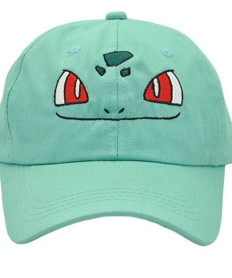Pokémon Bulbasaur Baseball Cap – Unisex Cotton Outdoor Sports Hat