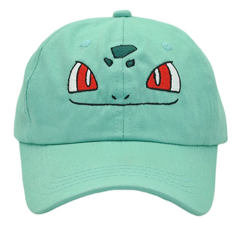 Pokémon Bulbasaur Baseball Cap – Unisex Cotton Outdoor Sports Hat