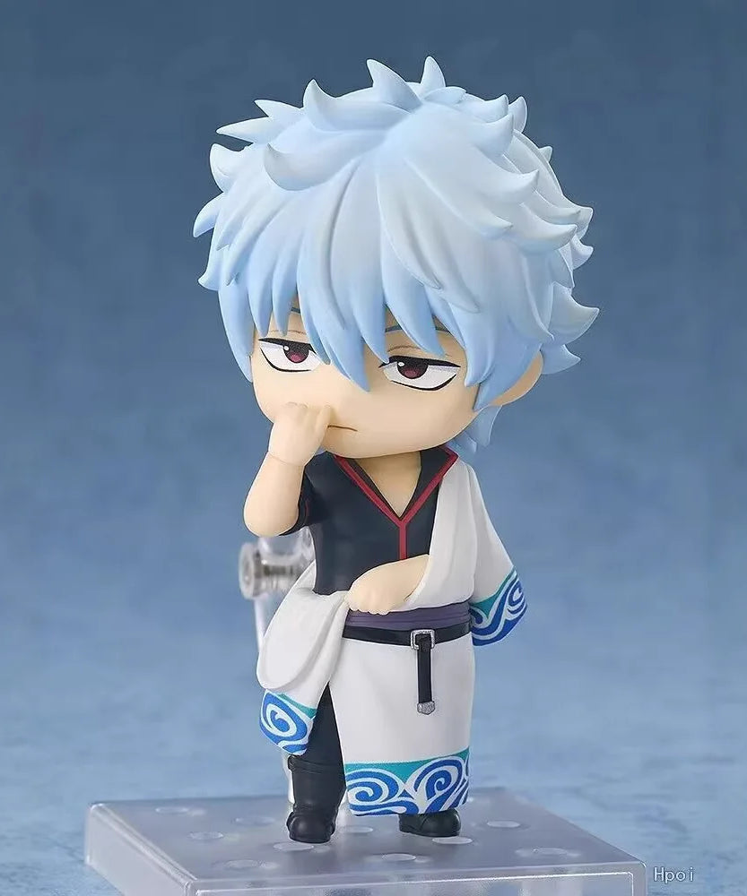 10cm Gintama Sakata Gintoki Action figure toys collection doll Christmas gift with box