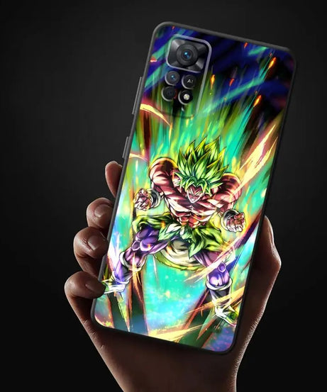 Case for Xiaomi Redmi Note 10S 9 10 11 12 Pro 12s 9S 7 8 13 14 Pro Plus 11s Black Soft Phone Cover DragonS BallS Broli Goku