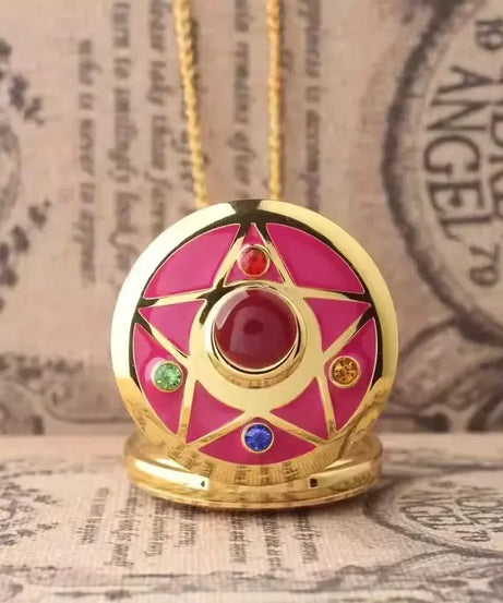 Sailor Moon Moon Prism Pocket Watch Second Generation Lifewith sailor moon Card Captor Sakura accessories holiday gift