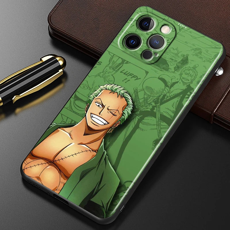 One Piece Zoro iPhone 15-7 SE Pro Max Phone Case