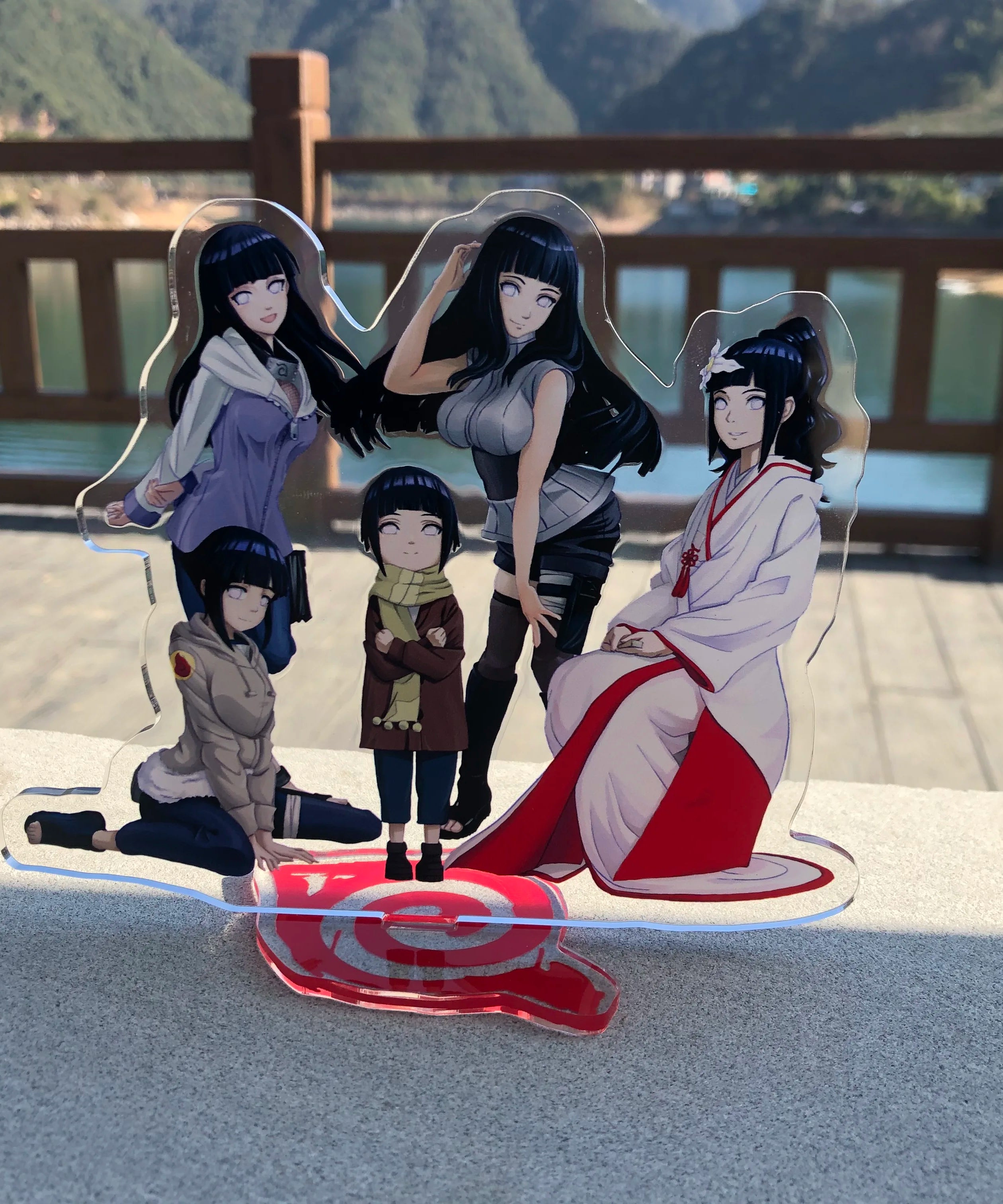 Anime Acrylic Stand Character Model Board Table Decoration Key Chain Kakashi Itachi Sasuke Lady Gift Jewelry Accessories