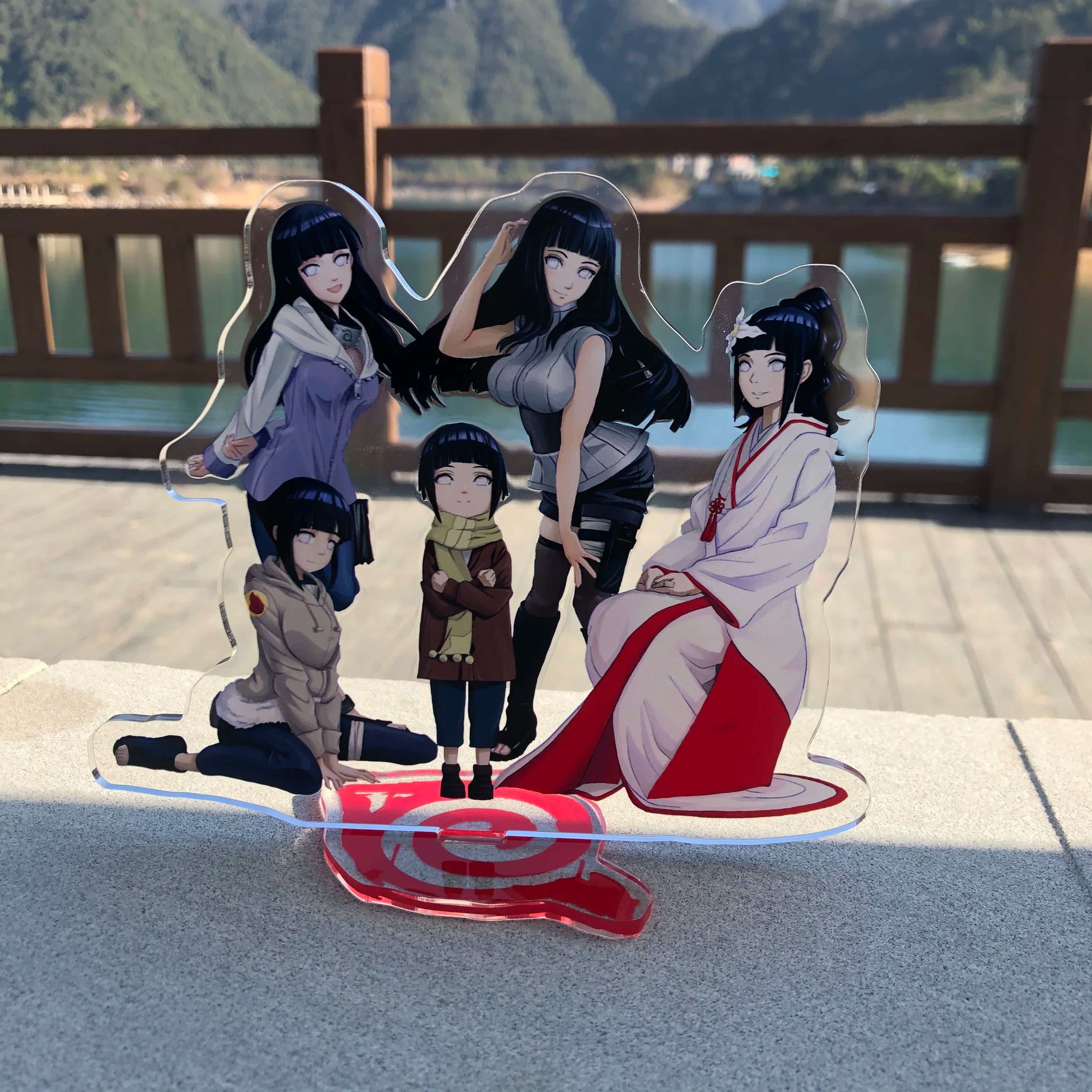 Anime Acrylic Stand Character Model Board Table Decoration Key Chain Kakashi Itachi Sasuke Lady Gift Jewelry Accessories