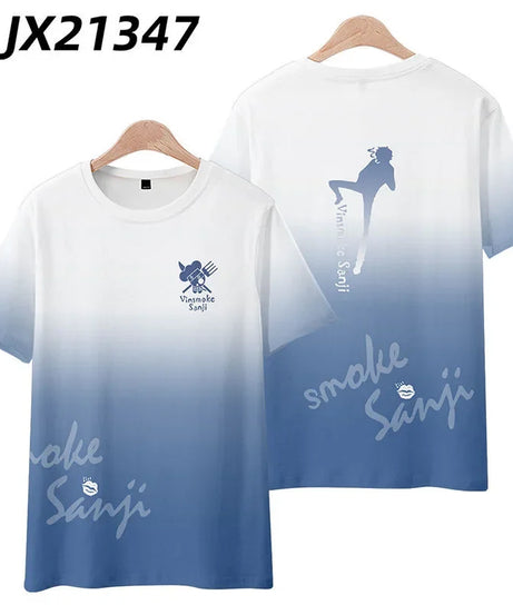 Anime Summer ONE PIECE T-Shirt Luffy Zoro 3D Print Clothes Female Male Fashion T Shirts Short Sleeves Casual Tops