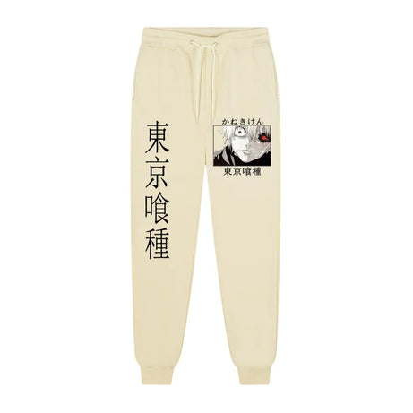 Autumn Winter Men's Joggers Brand Trousers Tokyo Ghoul Anime Printing Casual Pants Sweatpants Running Sporting Clothing