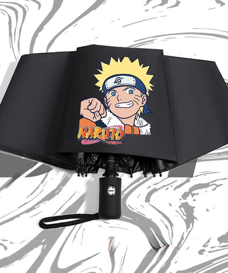 Naruto anime peripheral automatic umbrella Naruto Namikaze Minato Uchiha Itachi Kakashi Haruno Sakura sunshade umbrella gift
