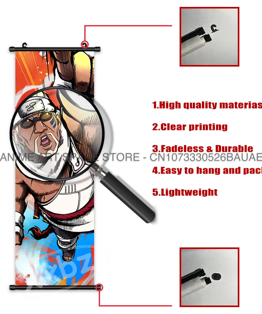 Naruto Anime Poster Wall Art Scroll