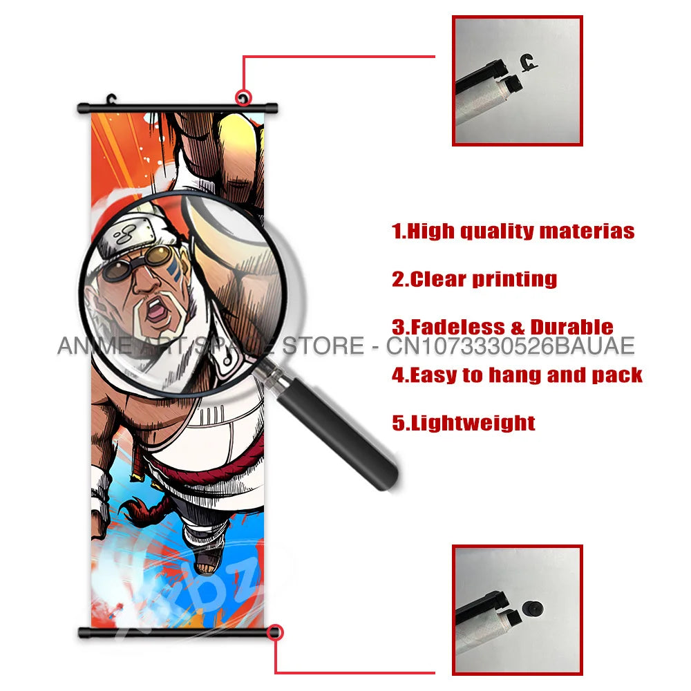 Naruto Anime Poster Wall Art Scroll
