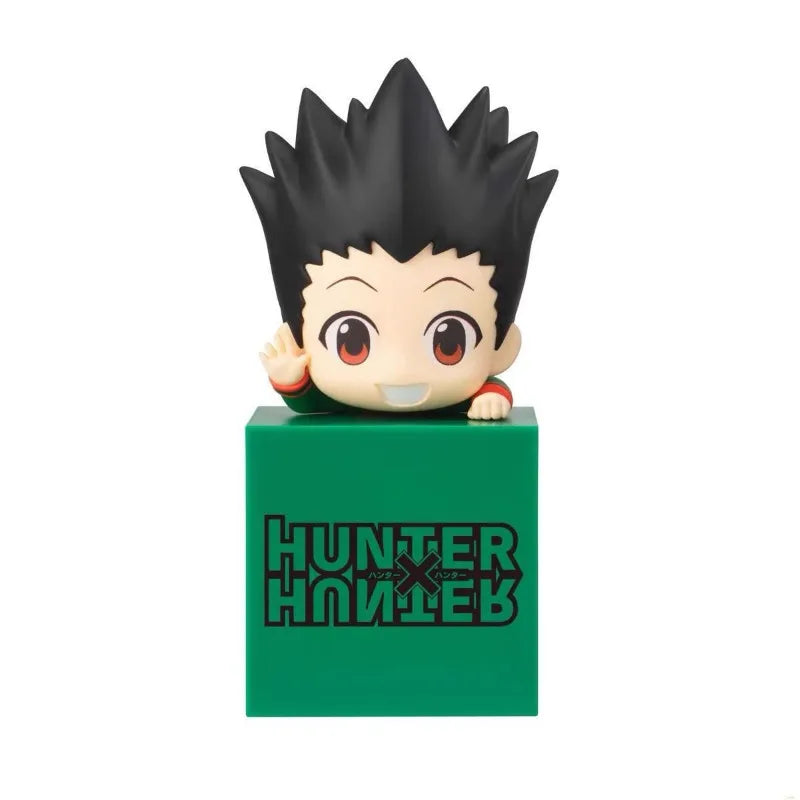 HUNTER Personality Creative Q Edition Xiaojie Killua Kurapika Cute Party Figure Chassis Desktop Ornaments holiday gift