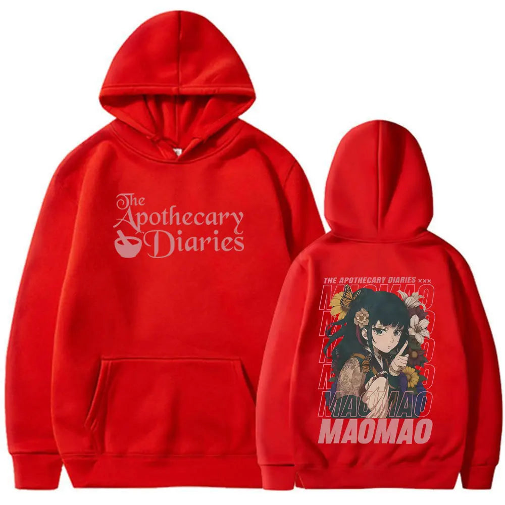 The Apothecary Diaries Maomao Graphic Hoodie Unisex Oversized Harajuku Pullover 6