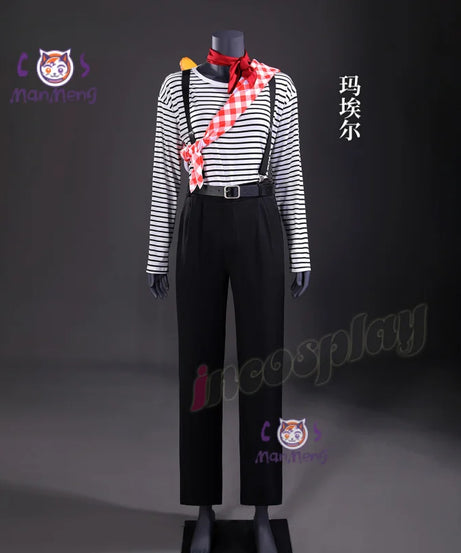 Lune Sciel  Maelle baguette Cosplay Costume  Clair Obscur：Expedition 33 Halloween Carnival casual uniform men women suit