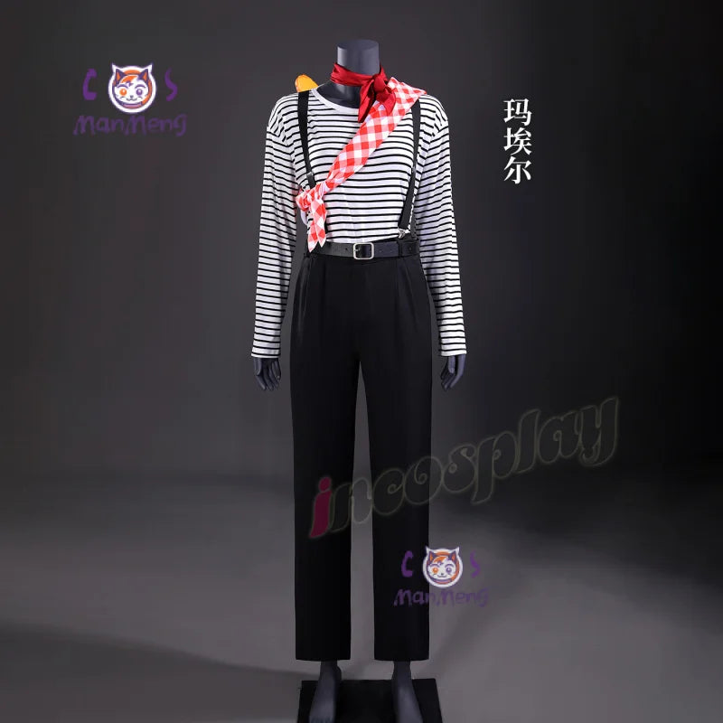 Lune Sciel  Maelle baguette Cosplay Costume  Clair Obscur：Expedition 33 Halloween Carnival casual uniform men women suit