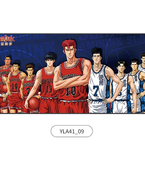 Slam Dunk Wall Art – Sakura Path Anime Mural for Bedroom or Living Room