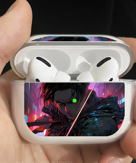 Anime Attack on Titan Case For Apple Airpods Pro Headphone Shockproof Protection Air Pods Pro 1/2 3Earphone Box Soft Cover