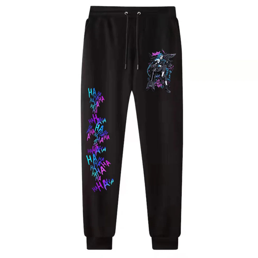 Hot Anime Arcane-Jinx Pants Man Woman  Harajuku  Streetwear Trousers