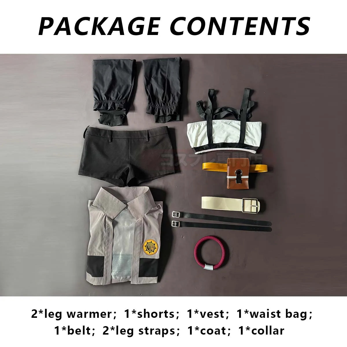 Gachiakuta Anime Riyo Cosplay Costume Convention Halloween Christmas Embroidery Top Vest Short Backpack Waist Bag