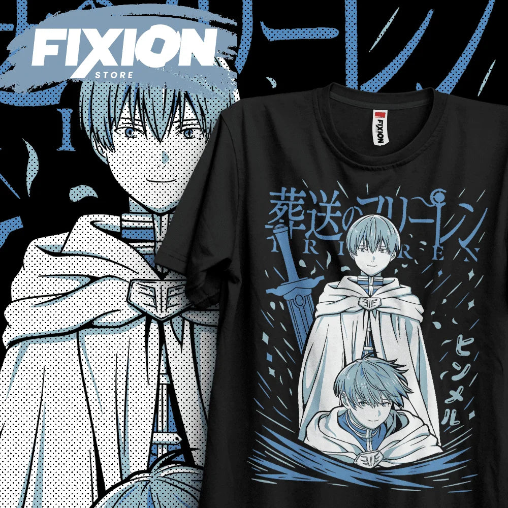 Frieren – Himmel BA Anime T Shirt Manga Gift For Anime Lover All Size Cotton